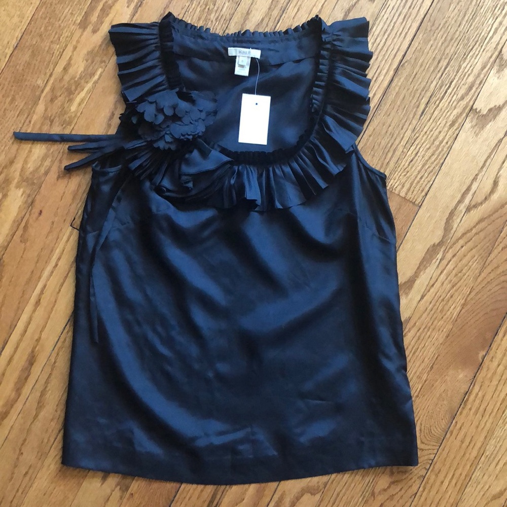 J. Crew silk top